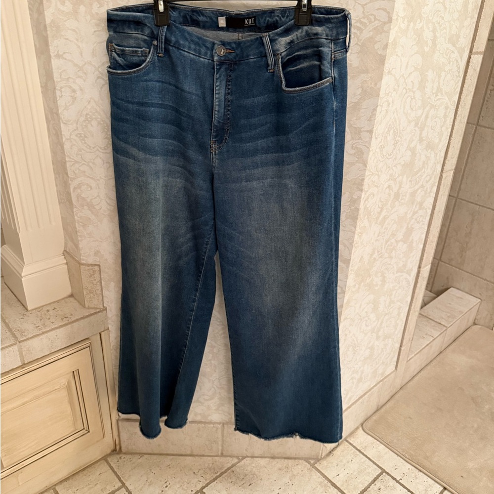 Kut from the Kloth Medium Blue Flare Jeans